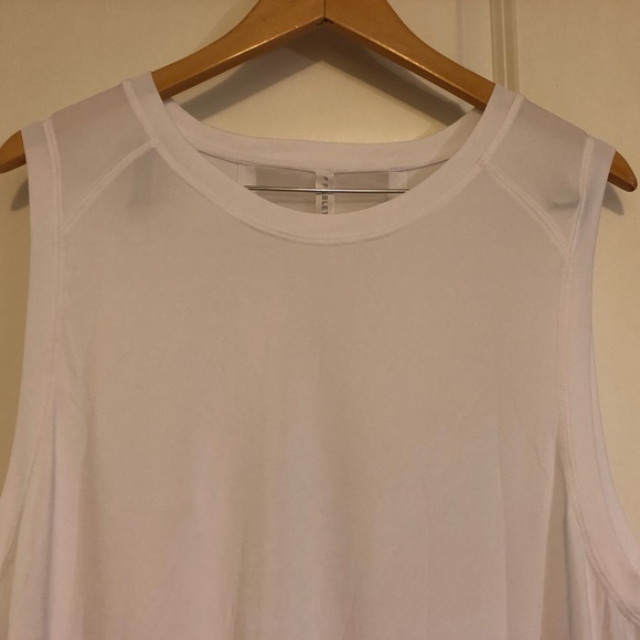 Fabletics Monet Back Tie Back Tank Top XXL White EUC - Picture 8 of 16